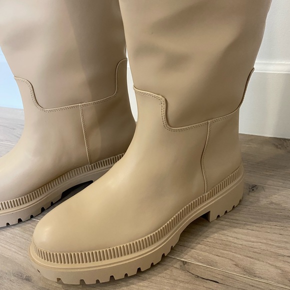 Knee high leather boots original from H&M! Brand new, size 10 - Picture 5 of 5